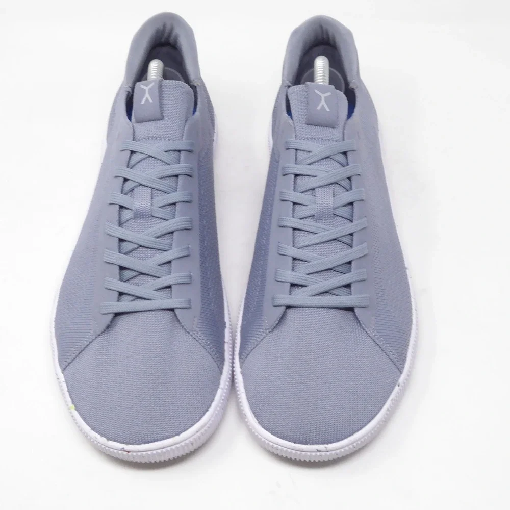 Flux Mens Adapt Knit Trainers Concrete Grey Sneakers Breathable Size 11